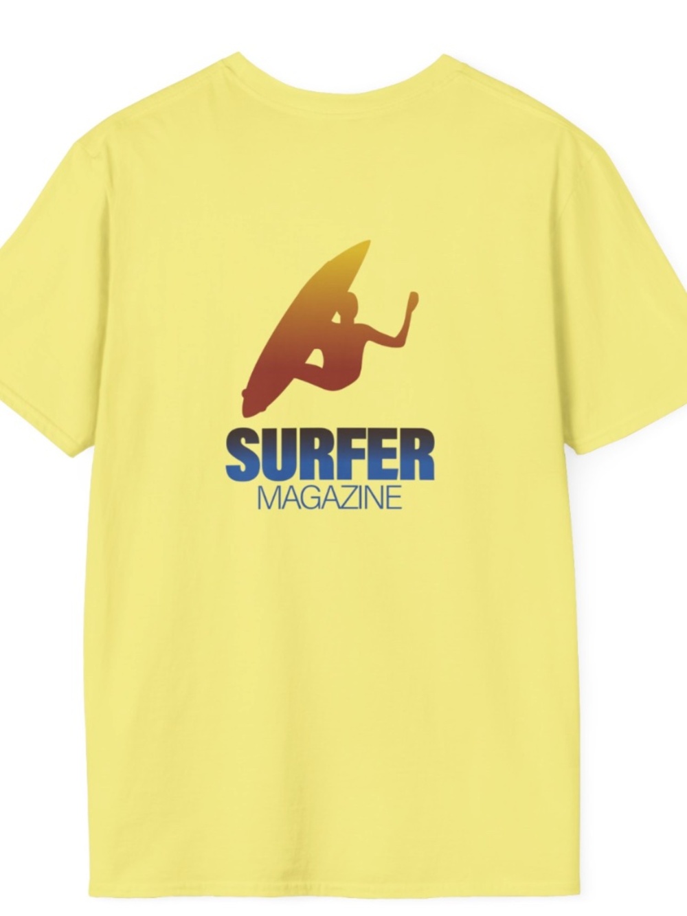 Retro 1980's SURFER MAGAZINE logo T-shirt  ( Surfing tee ) Surfboard tee